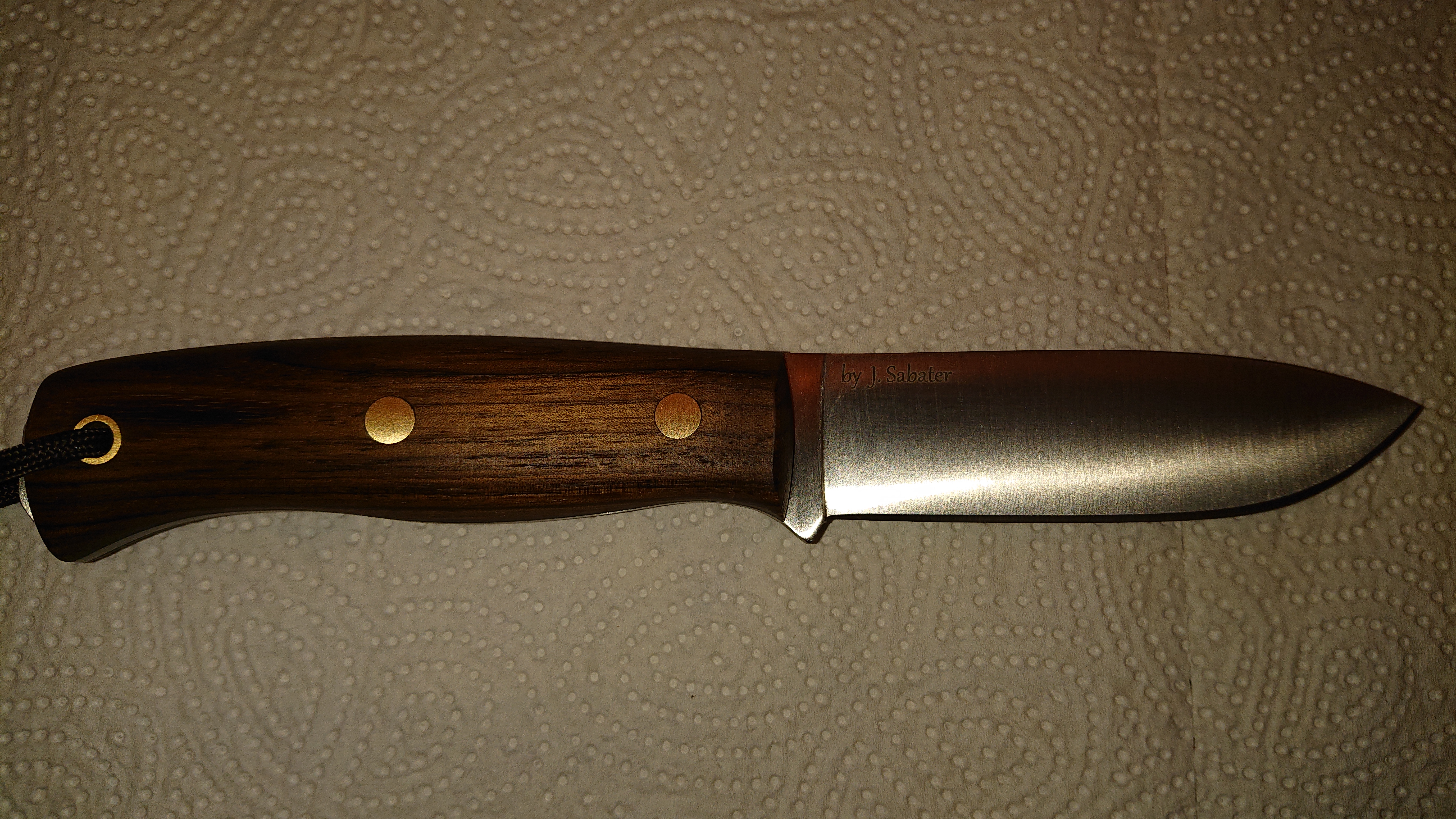 Joker Ember F CN123 Bushcraftmesser Walnuss 10,5 cm robust