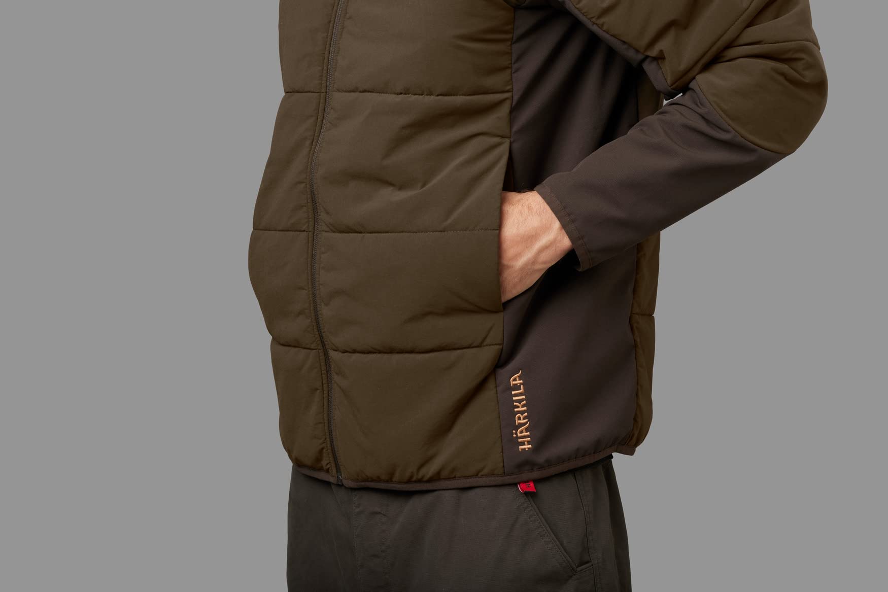 Härkila Essentials Isolierter Midlayer Jacke grün