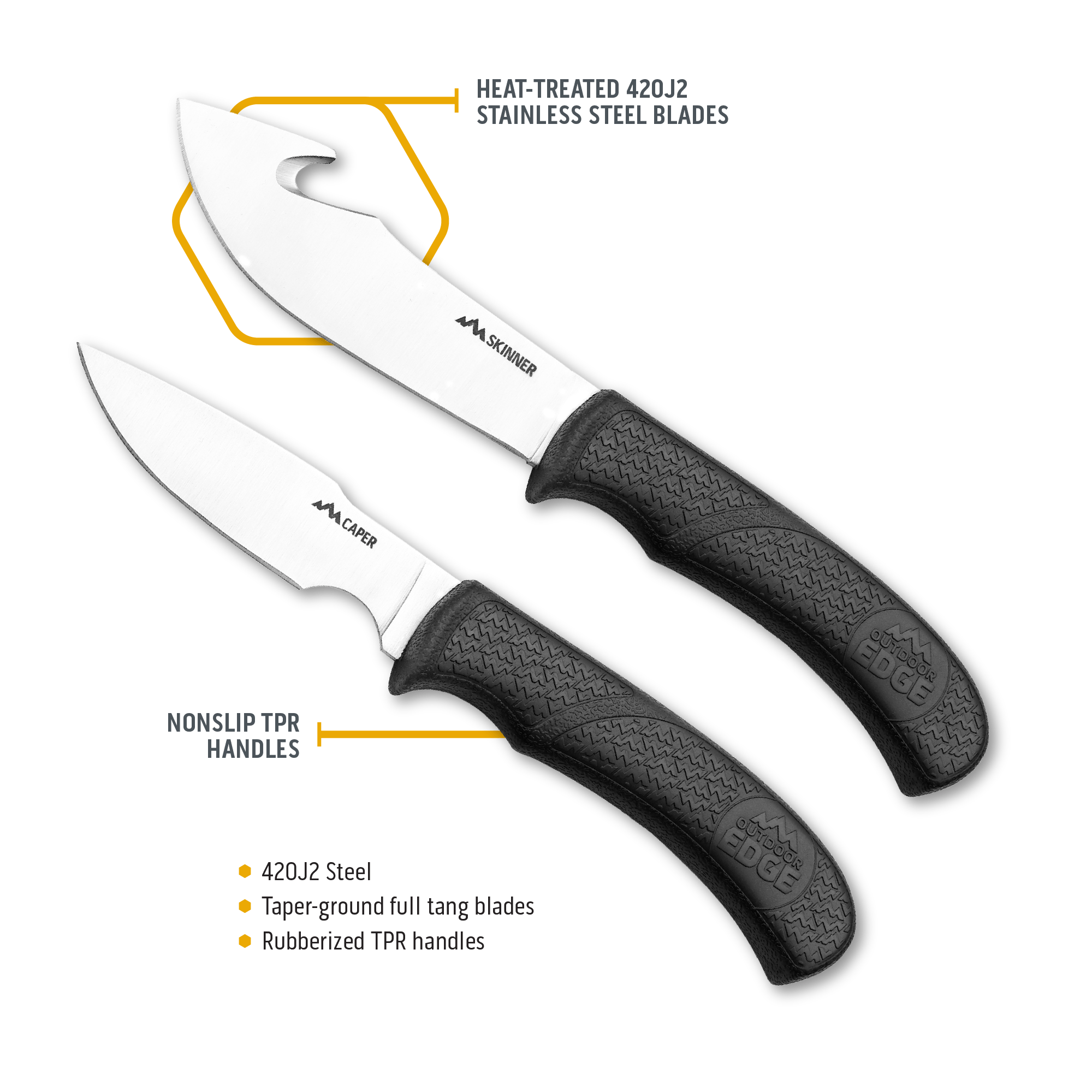 Outdoor Edge GamePro Aufbrechset 10-teilig im Koffer