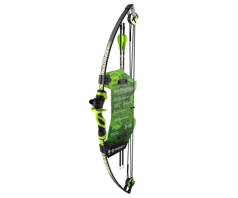 Barnett Wildhawk Jugendbogen Compoundbogen Grün 15 lbs