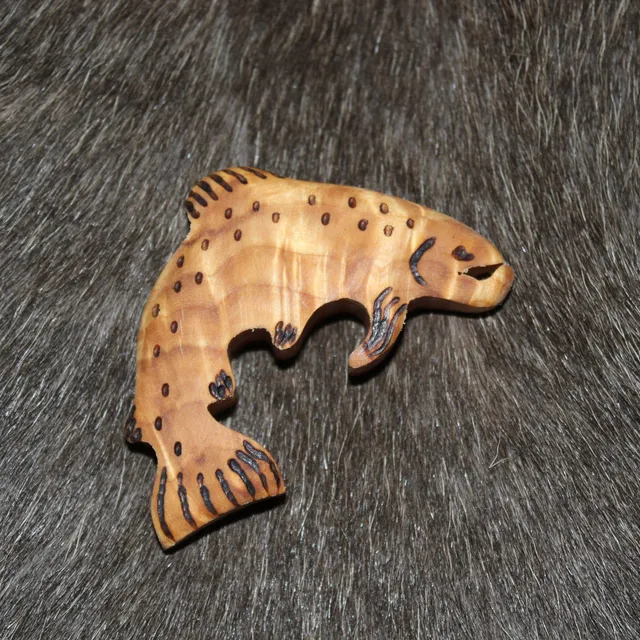 Wood Jewel 28-345 Patavahti Topfwächter Lachs Maserbirke
