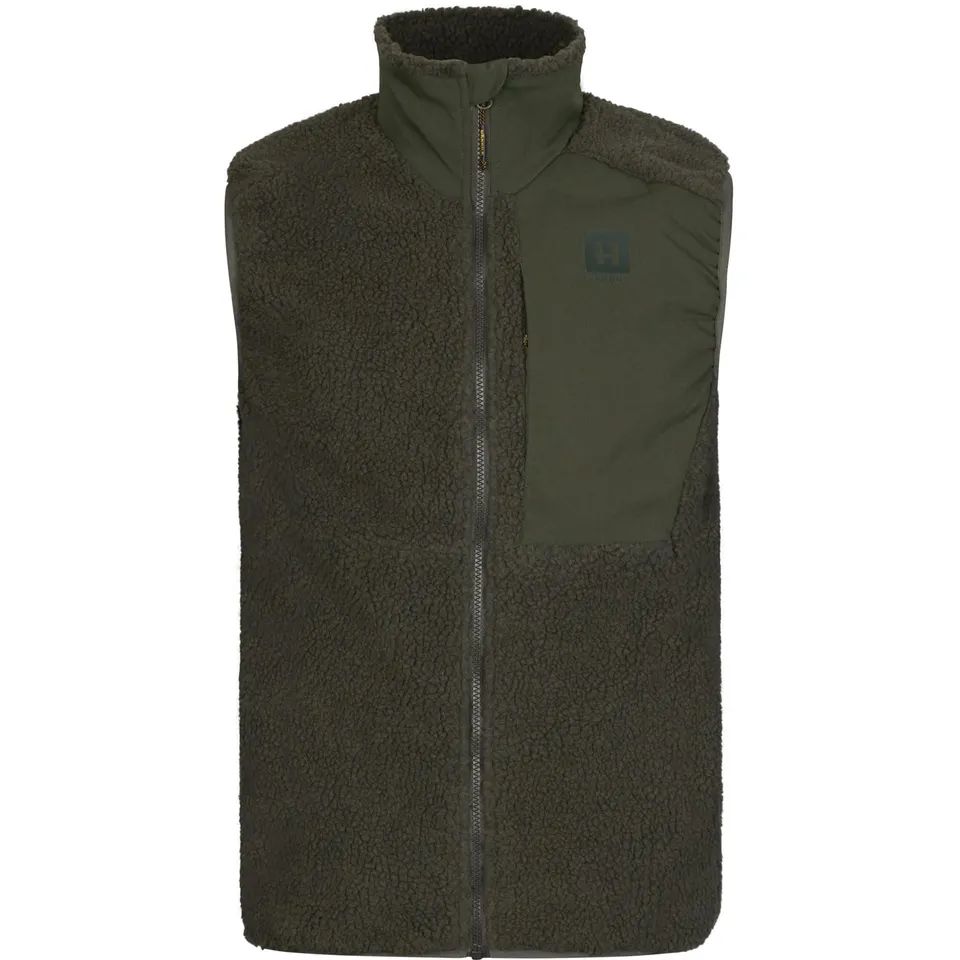Härkila Fjell Polar Weste Rosin Teddyfleece Brusttasche