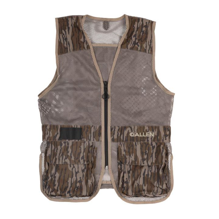 Allen Tauben Jagdweste Mesh Mossy Oak Bottomland