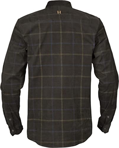 Härkila Kaldfjord Cordhemd Shadow Brown XXL kariert