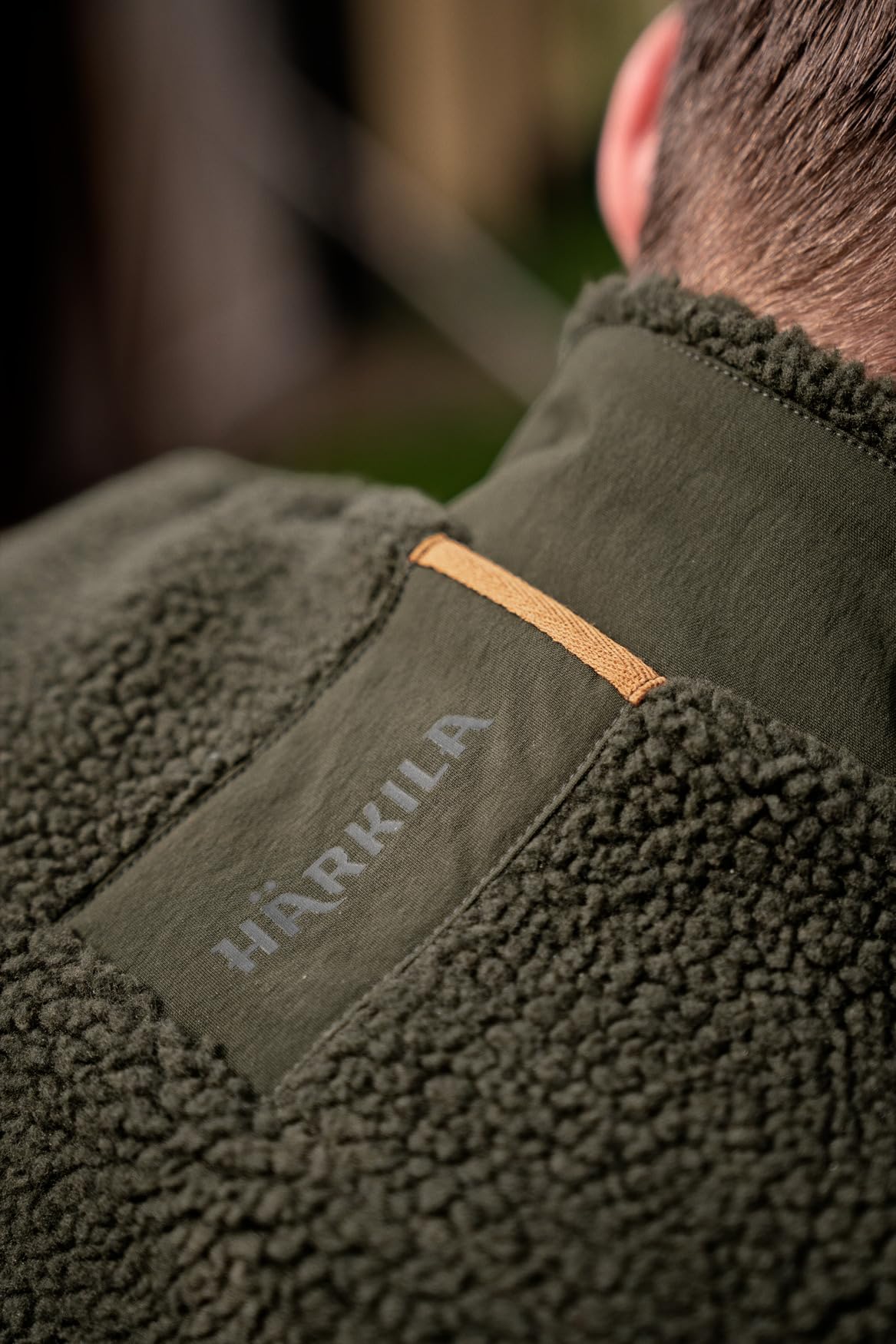Härkila Fjell Polar Weste Rosin Teddyfleece Brusttasche