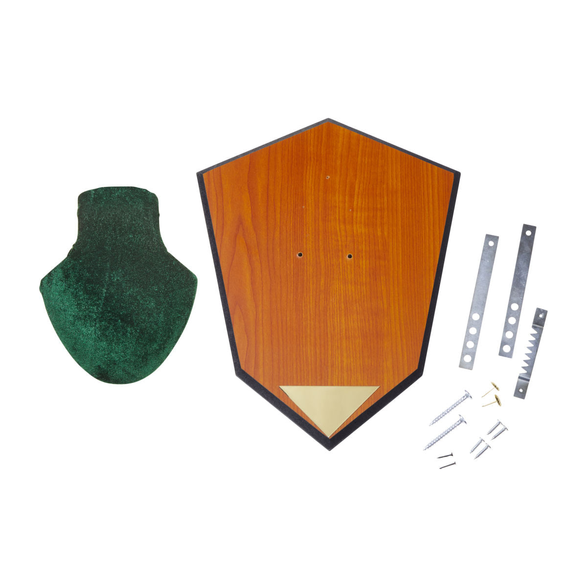 Allen Antler Trophäenbrett Geweihhalter rot Holzdekor