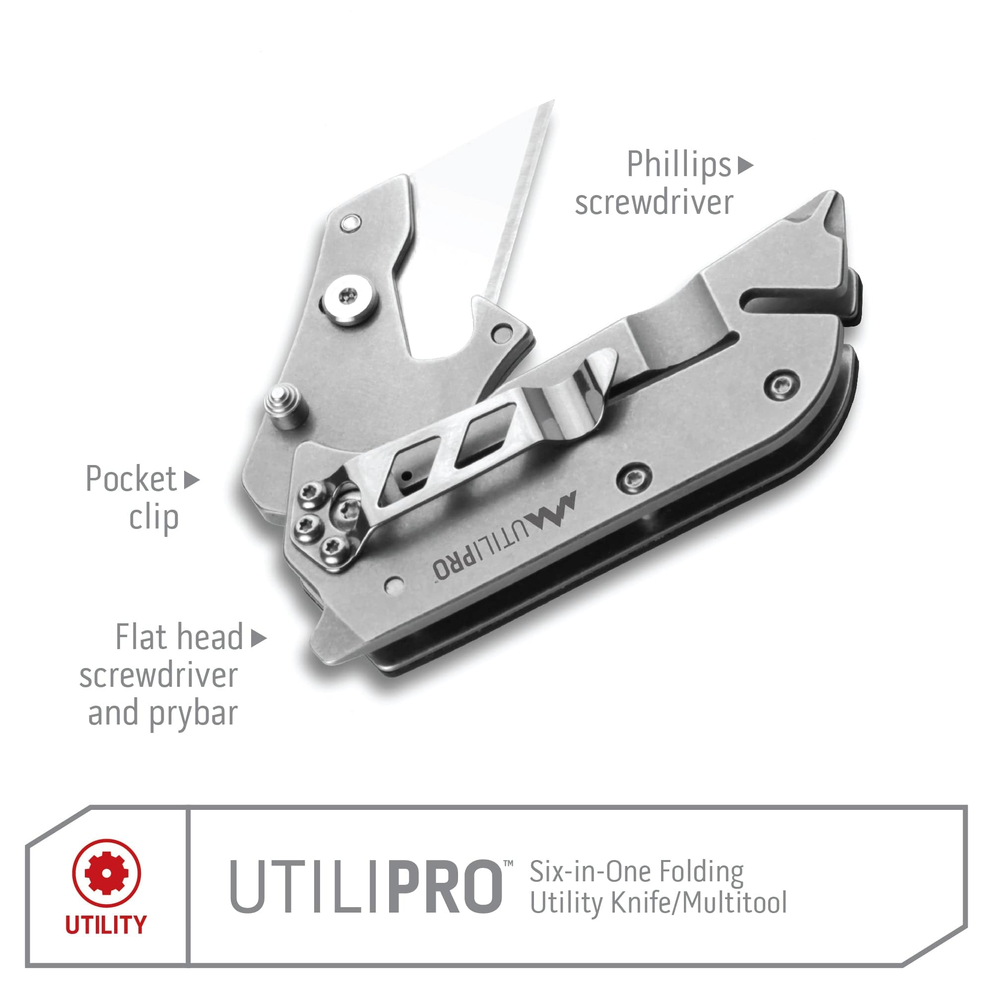 Outdoor Edge UtiliPro Klappmesser Orange Multi