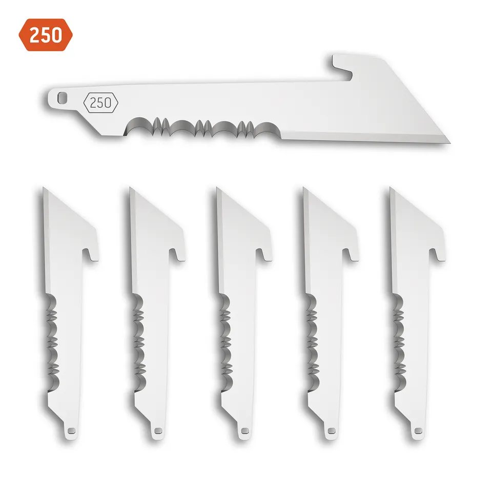 Outdoor Edge Razor 2.5 Ersatzklingen 6 Stück teilgezahnt