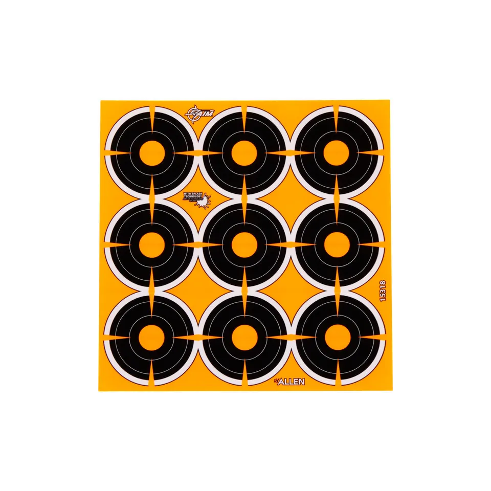 Allen EZ Aim Schießscheiben 5cm 12 Bogen