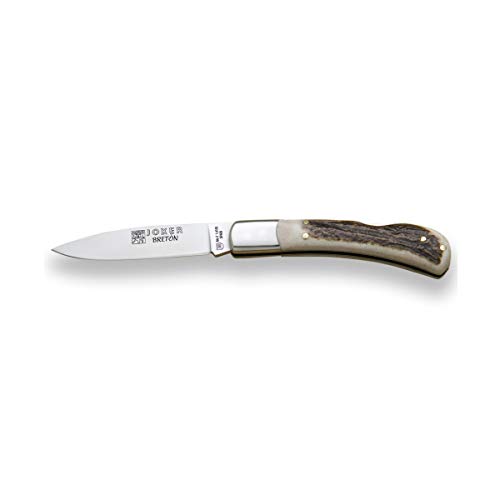 Joker Bretón NC41 Taschenmesser Hirschhorn 7 cm Heckschloss