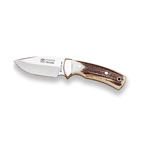 Joker Pecari CC20 Enthäutungsmesser Hirschhorn 8,5 cm