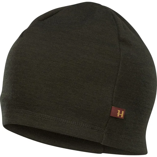 Härkila Tibro Beanie Mütze Willow Green Merino
