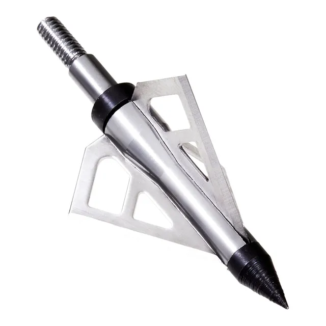 Allen Velox Optimus 125 Grain Jagdspitze 3-Klingen Grau