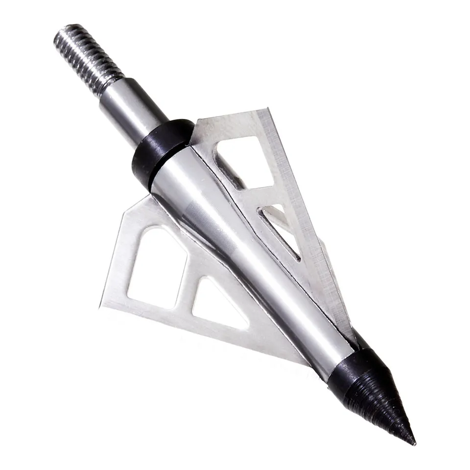 Allen Velox Optimus 125 Grain Jagdspitze 3-Klingen Grau
