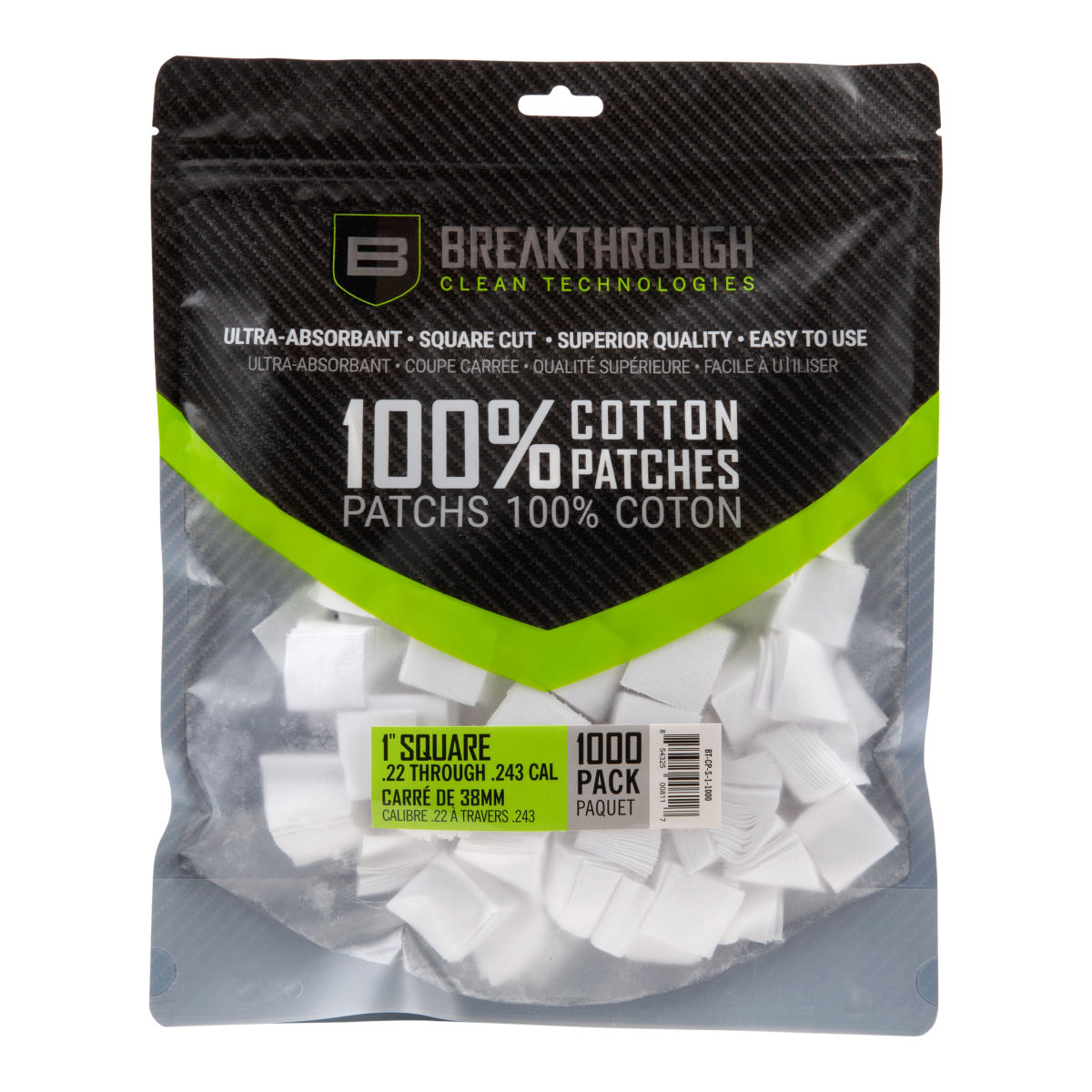 Allen Cotton Patches Laufreinigungspatches 4,4cm 500er Baumwolle