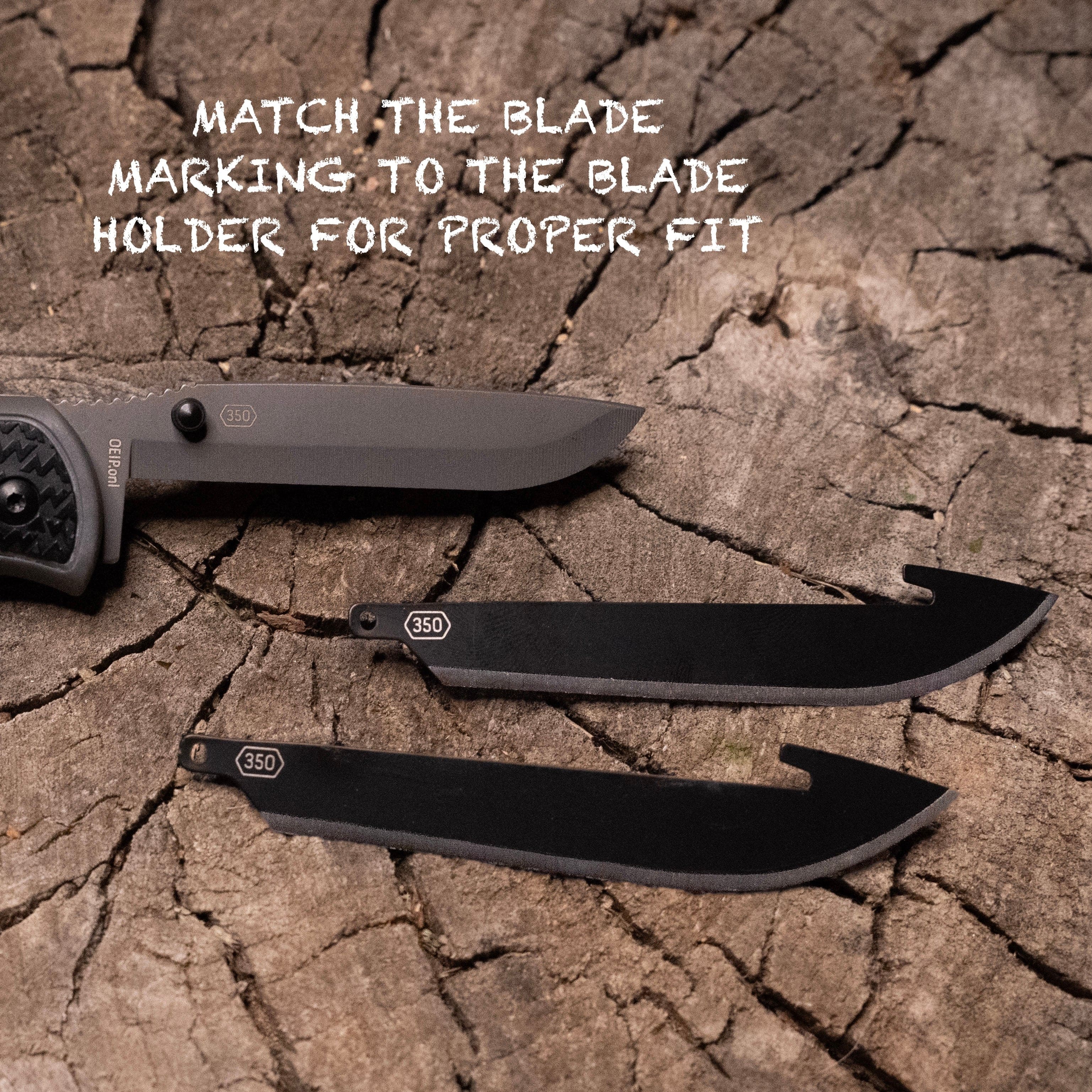 Outdoor Edge Razor EDC Obsidian Klappmesser schwarz 3,5 Zoll 12 Klingen