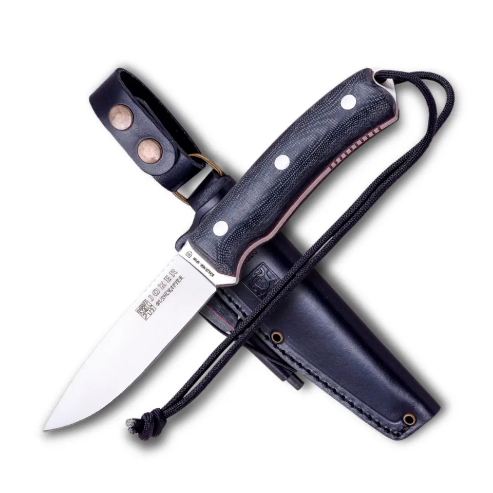 Joker Bushcrafter CM120-P Jagdmesser Micarta N695 10,5cm