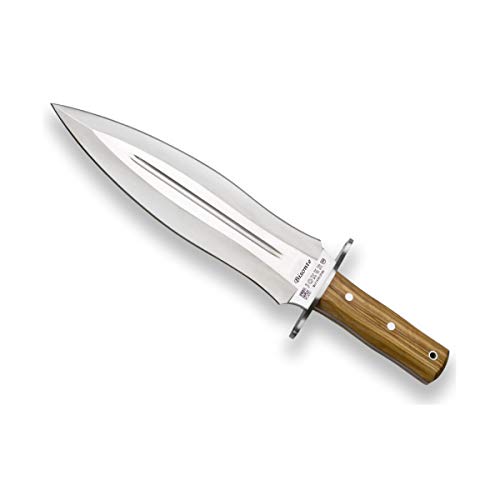 Joker Bisonte CO44 Jagdmesser Olive MOVA Lederscheide