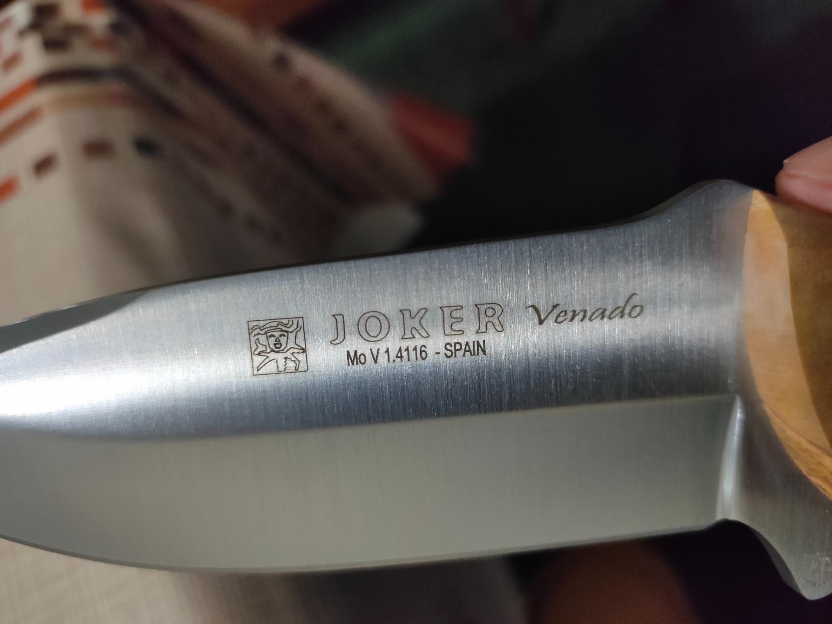 Joker Venado CO66 Jagdmesser Olivenholz 10,5 cm