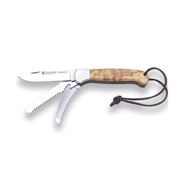 Joker Canguro IV NO128 Taschenmesser Olivenholz 8 cm