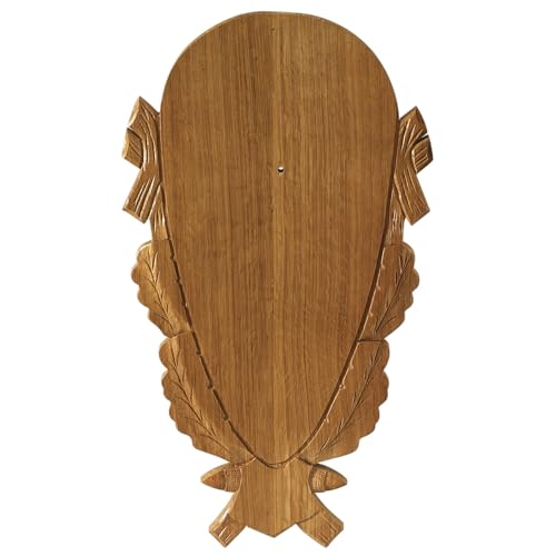 Wald & Forst Hirsch Trophäenschild Hellbraun Eiche