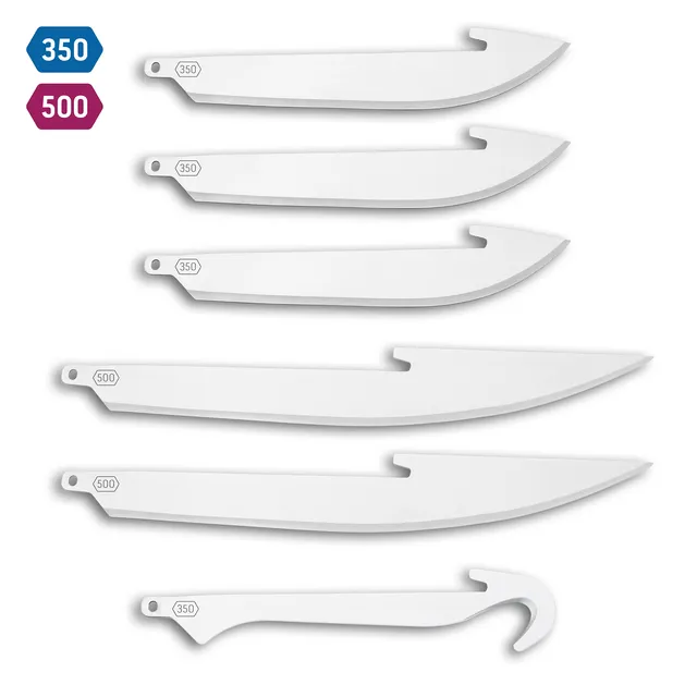 Outdoor Edge Combo Blade Pack Ersatzklingen 6er 12,7cm