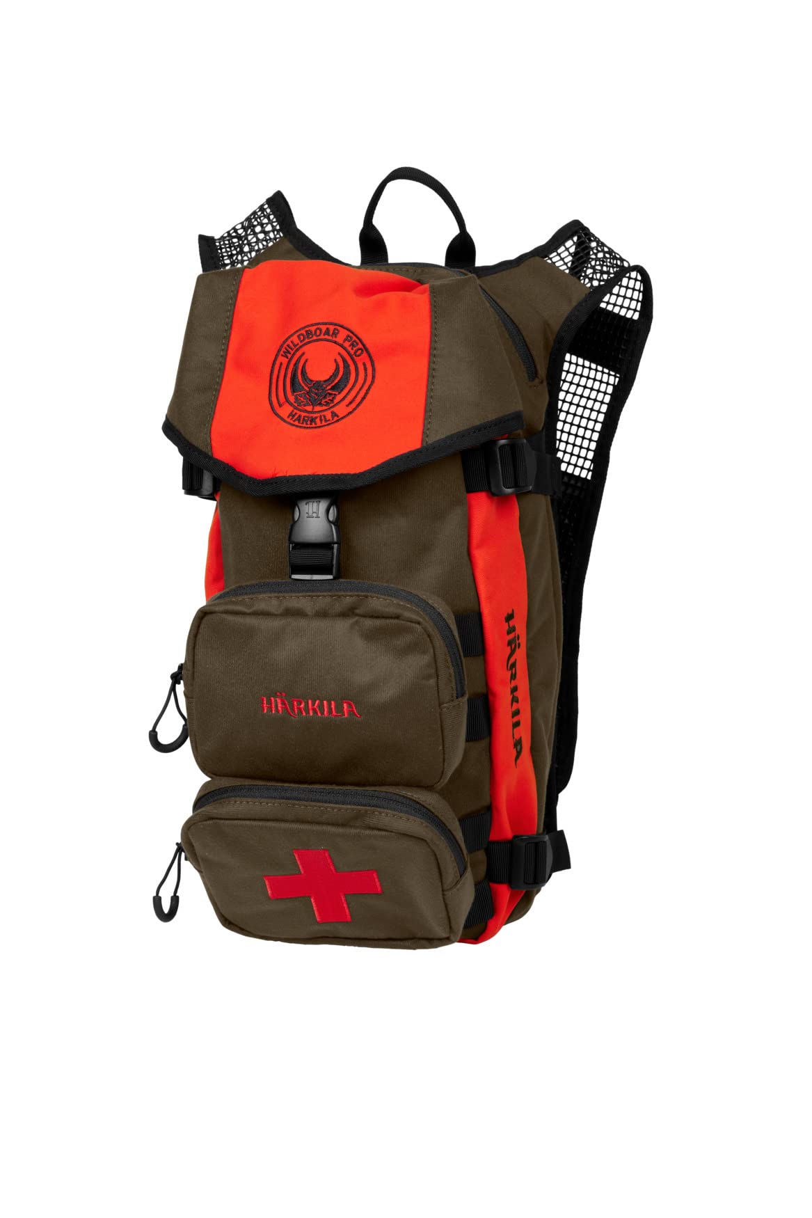 Härkila Wildboar Pro Rucksack 12L Willow Green geräuscharm
