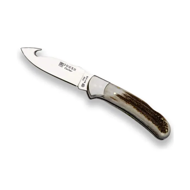 Joker Cocker NC50 Taschenmesser 9 cm Hirschhorn