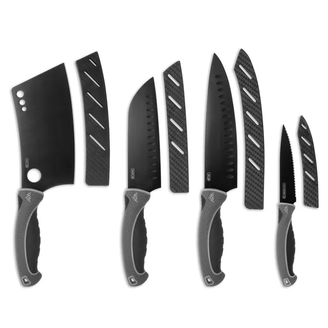 Outdoor Edge ErgoMax Messerset 4-teilig Chef Pro schwarz