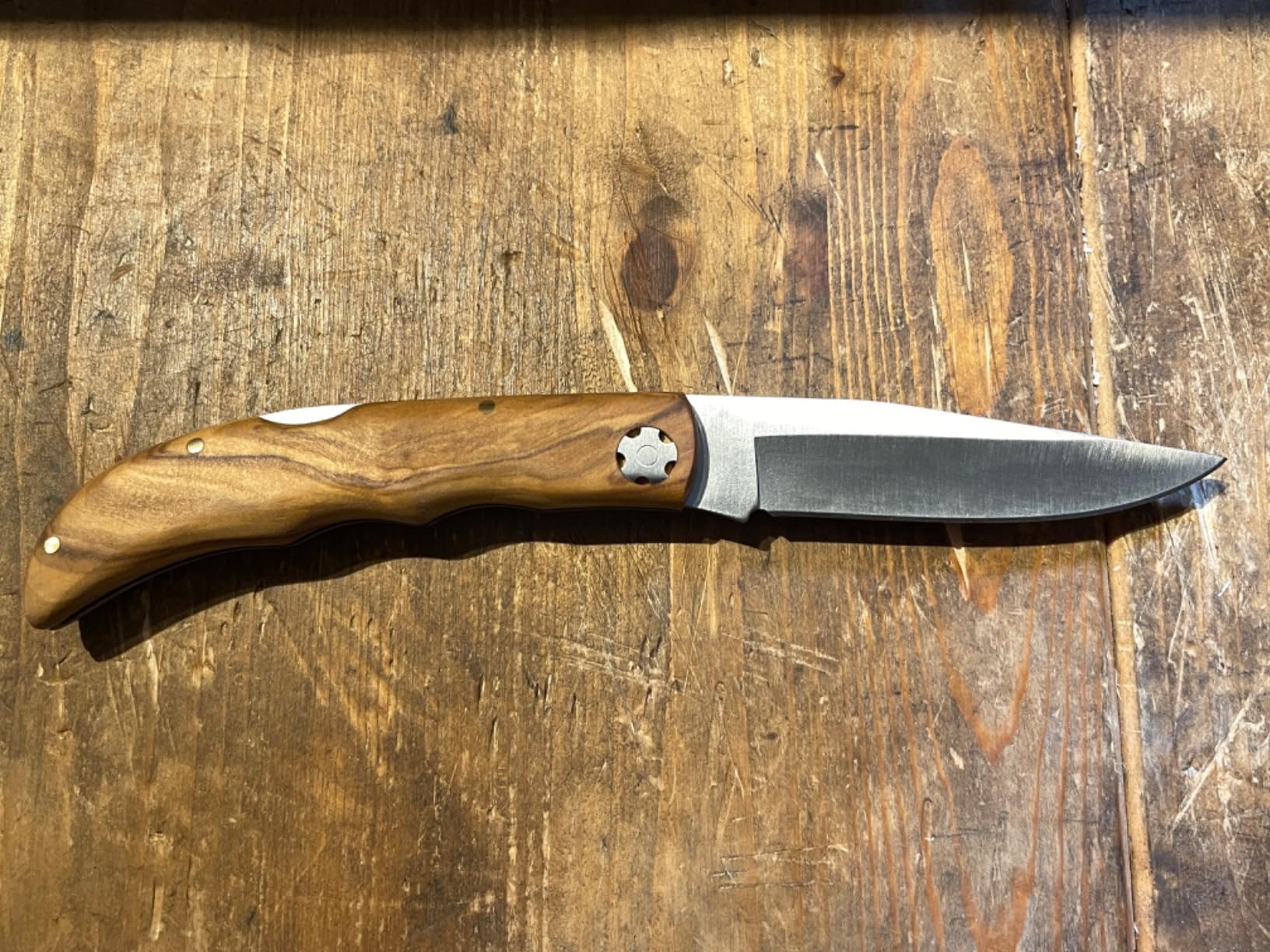 Joker Pointer NO68 Taschenmesser Olivenholz 9,5 cm