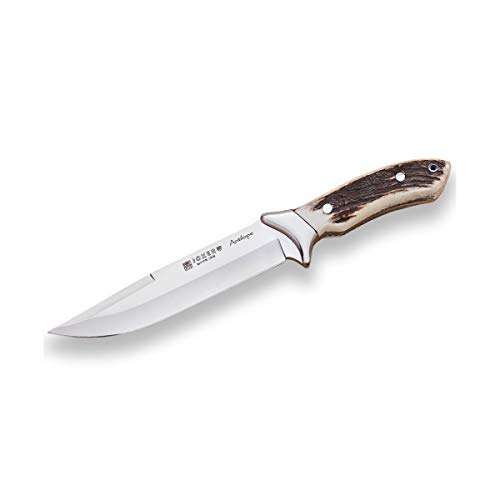 Joker Antílope CC02 Jagdmesser Hirschhorn Lederscheide