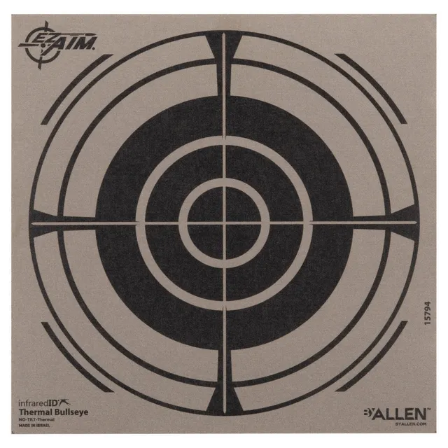 Allen EZ Aim Thermal Bullseye Zielscheibe 20 cm wärmebildtauglich