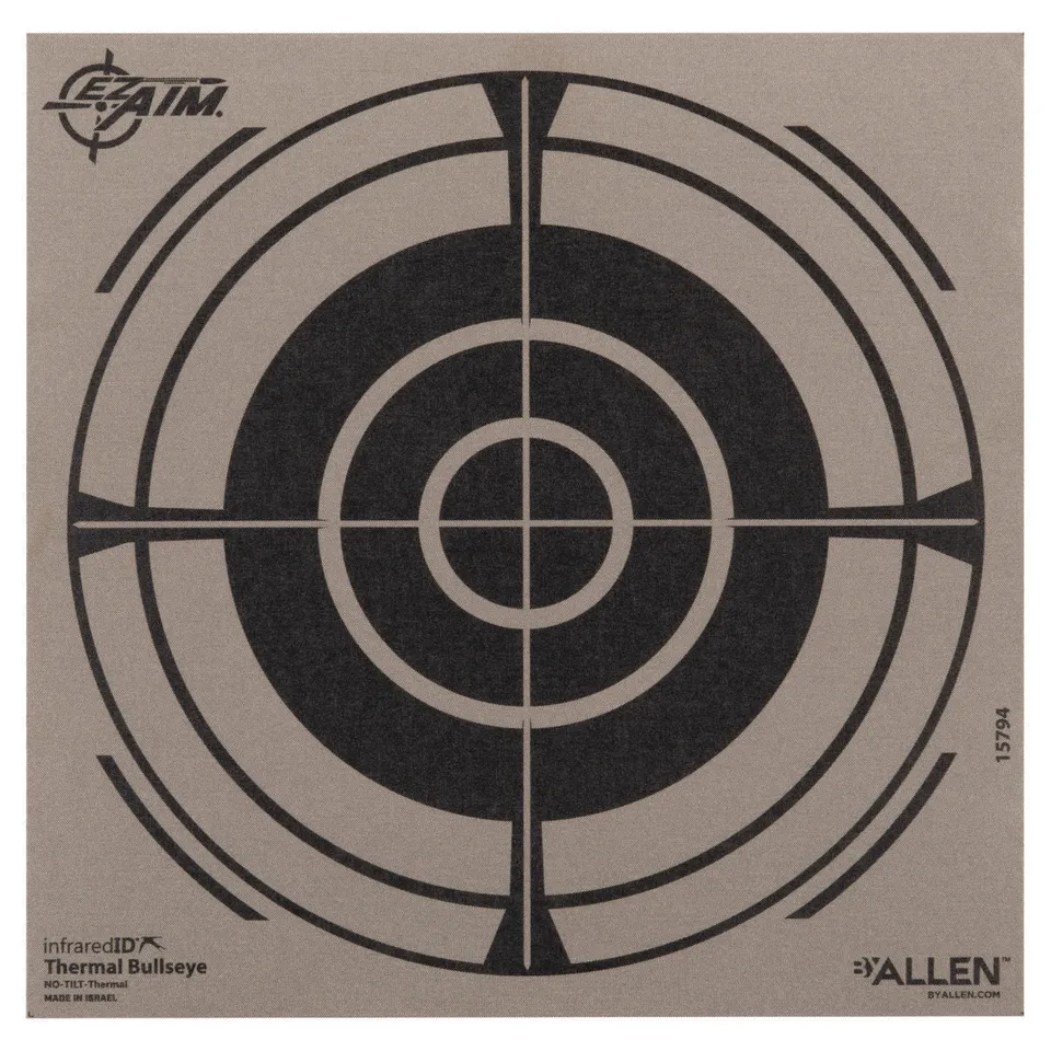 Allen EZ Aim Thermal Bullseye Zielscheibe 20 cm wärmebildtauglich