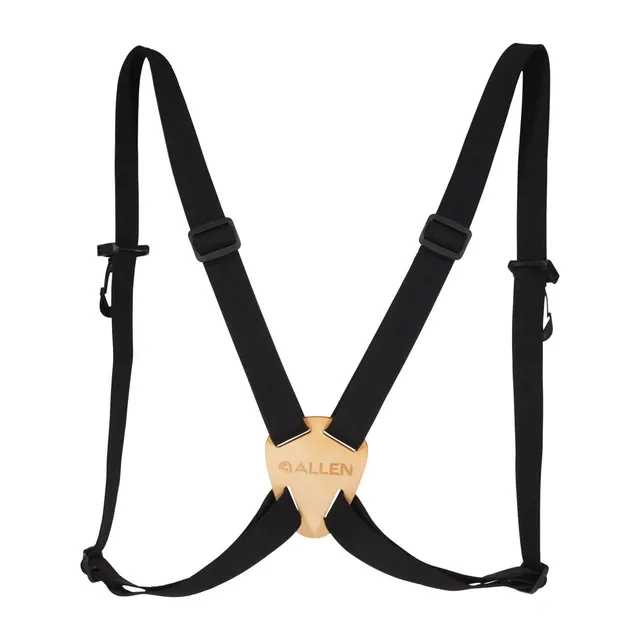 Allen 4-Way Fernglasgurt Harness Schwarz elastisch