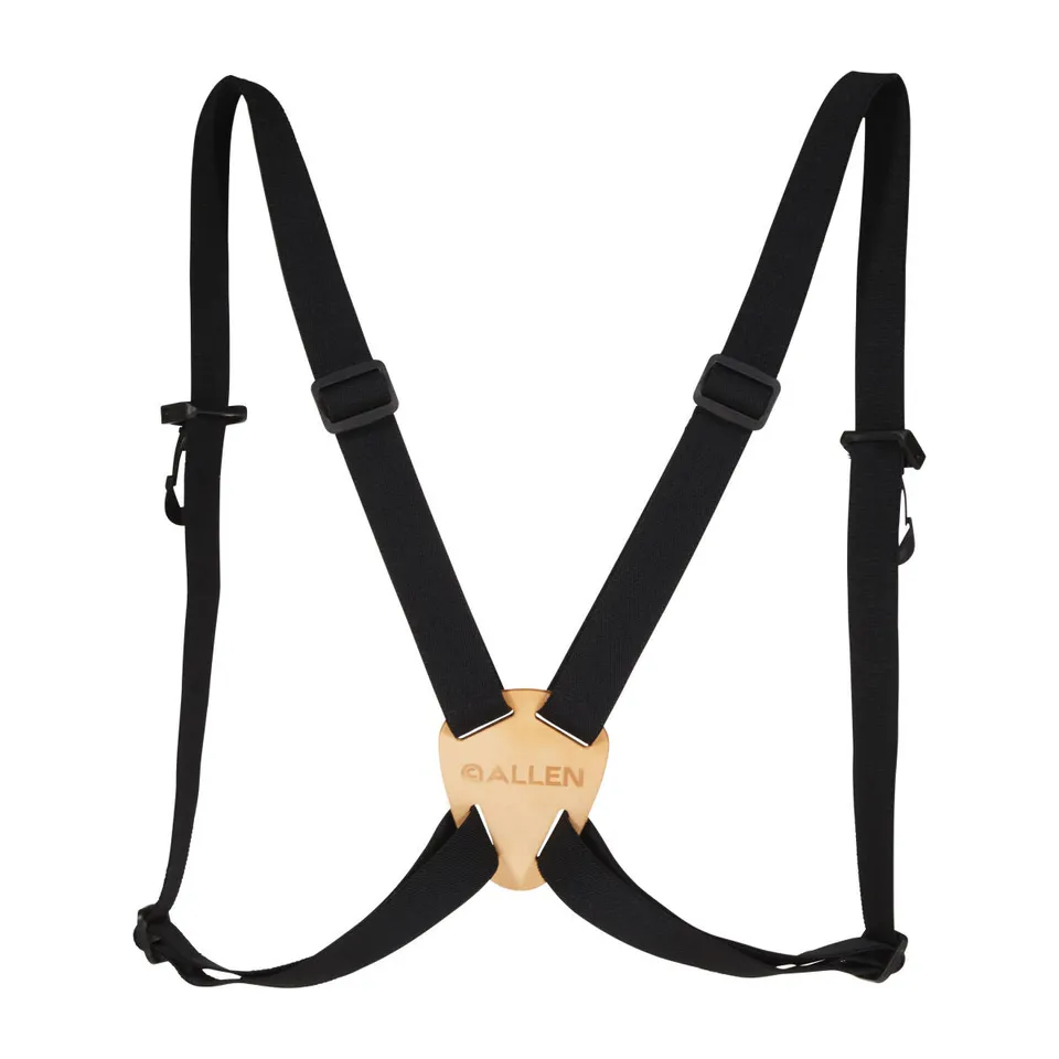 Allen 4-Way Fernglasgurt Harness Schwarz elastisch