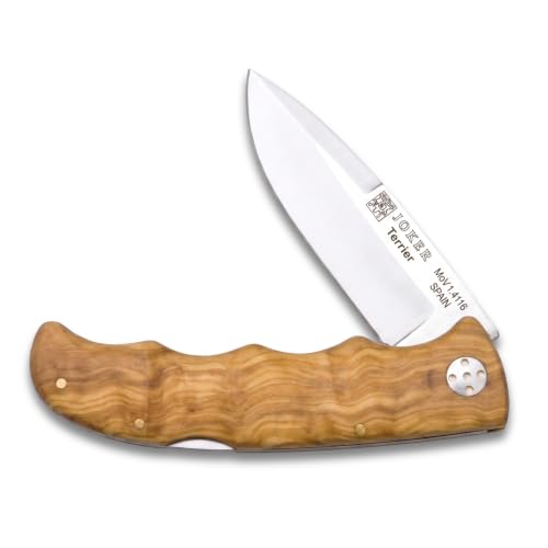Joker Terrier NO20 Klappmesser Olivenholz 9 cm