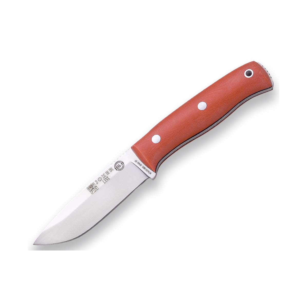 Joker Lynx 111 Bushcraftmesser schwarz Kydex