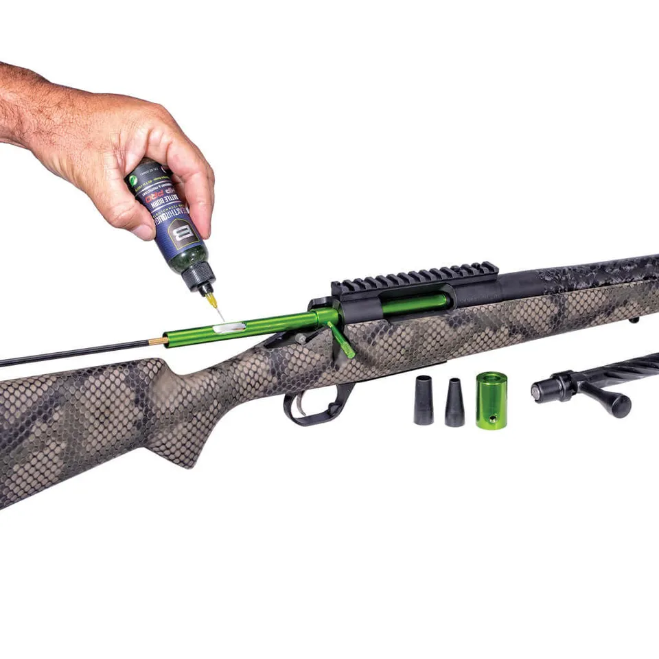 Allen Universal Putzstockführung Alu .17-.416 Grün