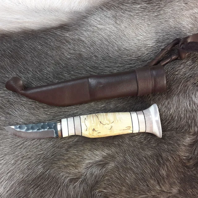 Wood Jewel 23LUX62 Luxuspuukko Maserbirke Horn 6,2 cm