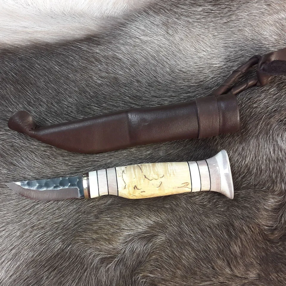 Wood Jewel 23LUX62 Luxuspuukko Maserbirke Horn 6,2 cm