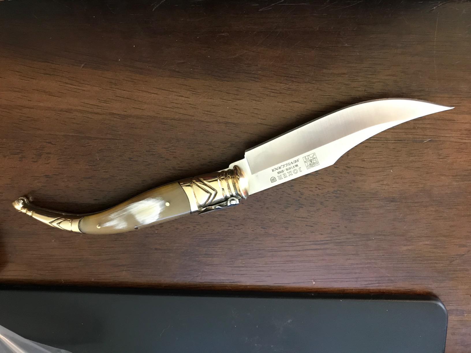Joker Sevillana NA00 Taschenmesser Stierhorn 11,5 cm