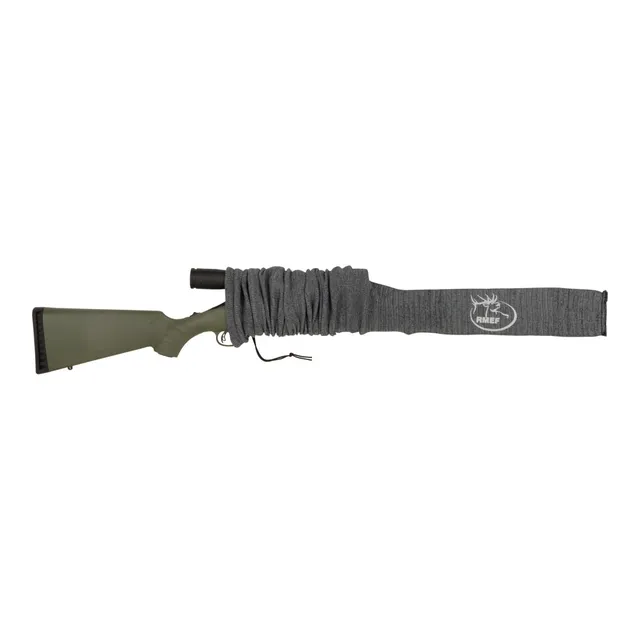 Allen RMEF Gewehrsocke Strick 132 cm Grau