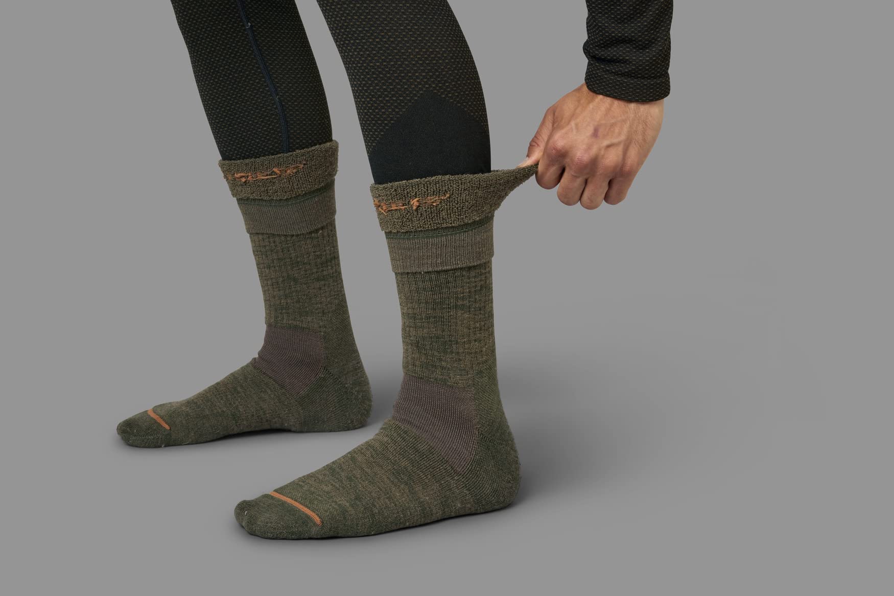 Härkila Pro Hunter 2.0 lange Socken Gr. M wärmend