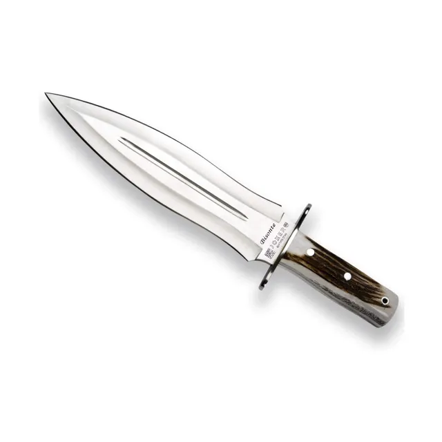 Joker Bisonte CC44 Jagdmesser Hirschhorn 25,5 cm Leder