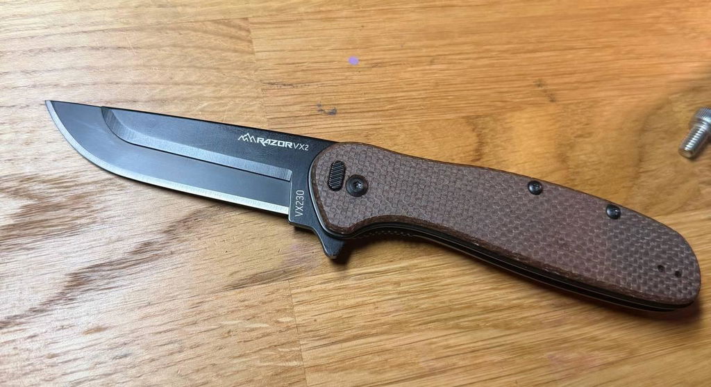 Outdoor Edge Razor VX2 Taschenmesser Micarta wetterfest