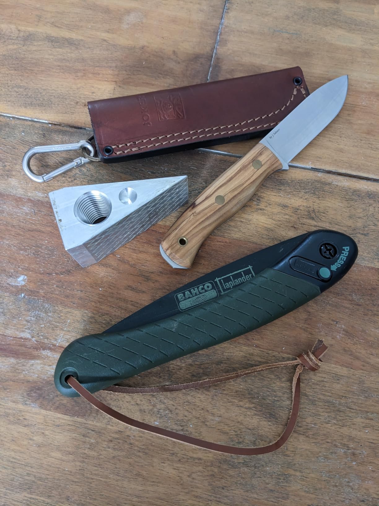 Joker Ember F CO123 Sportmesser Olivenholz 10,5 cm