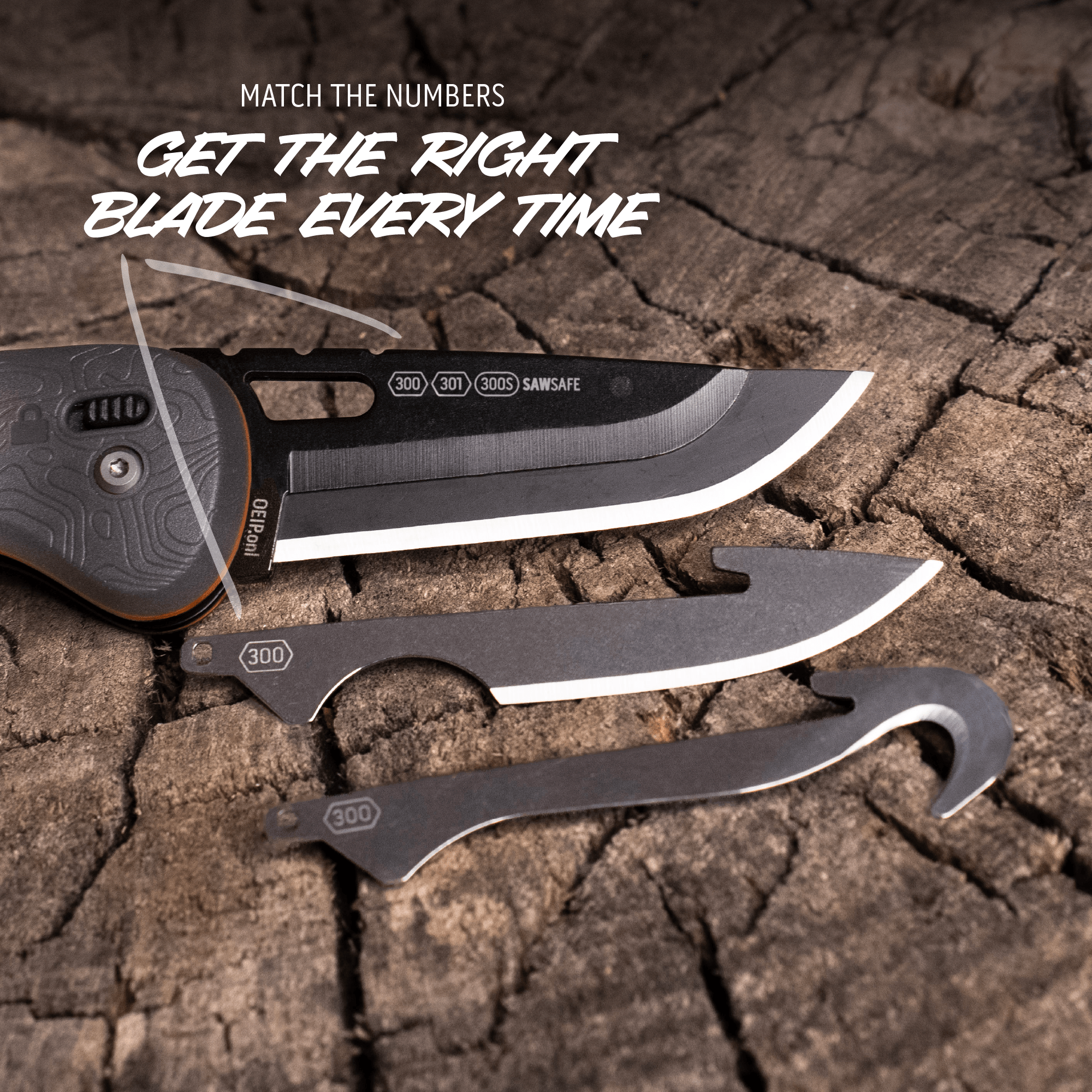 Outdoor Edge Razor HTX Klappmesser 3.0" Wechselklinge