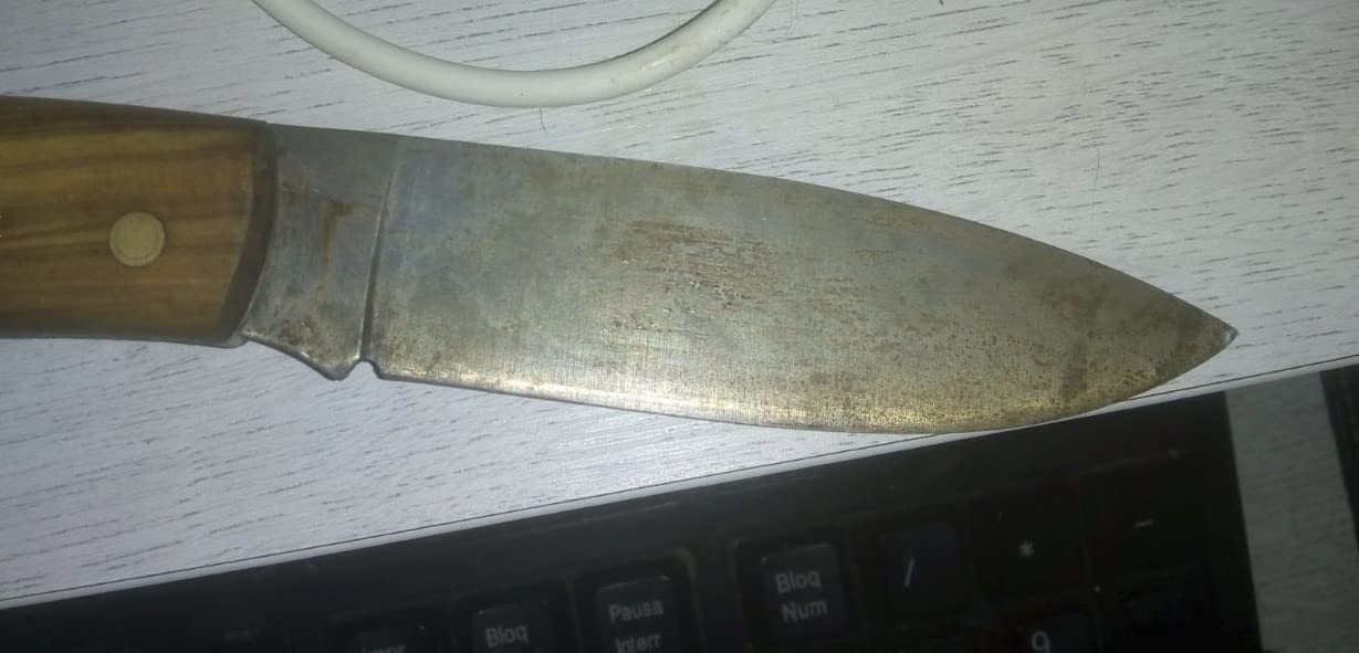 Joker NO76 Taschenmesser Olivenholz Carbon 9 cm