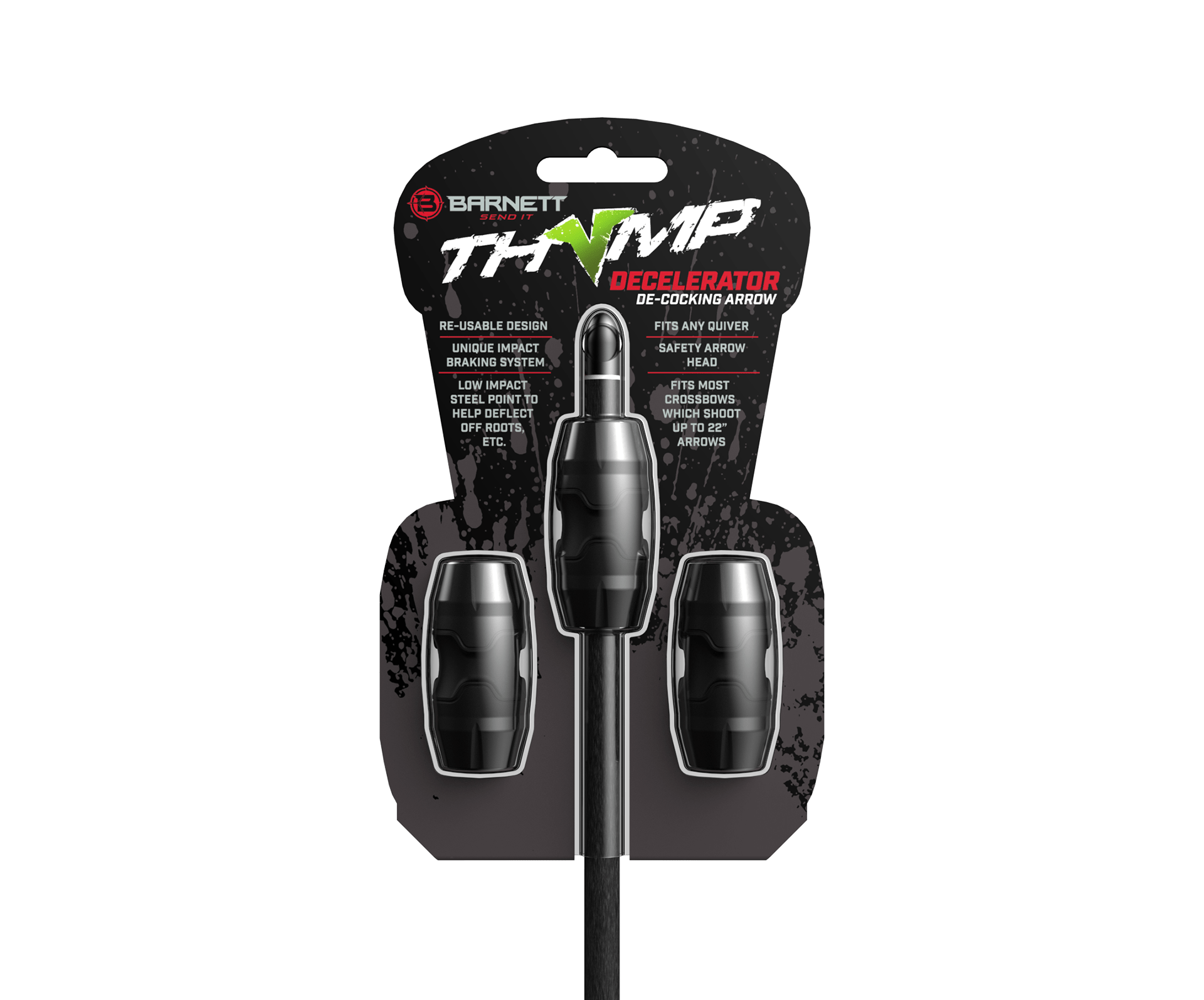 Barnett Thump Entladesystem Entladepfeil 3er Pack