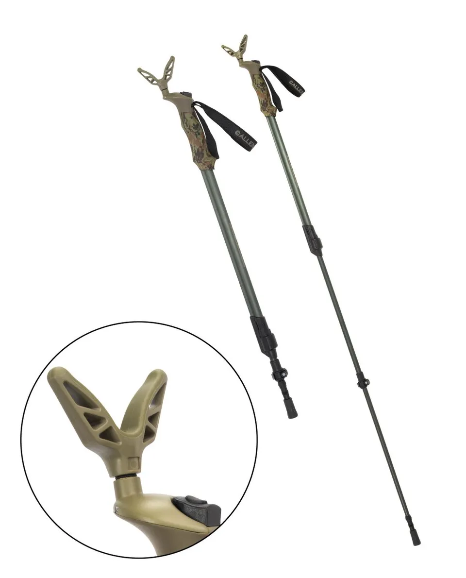 Allen Axial EZ-Stik Zielstock Grün 84-155 cm